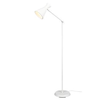 ENZO | Floor lamp | White mat | Metal