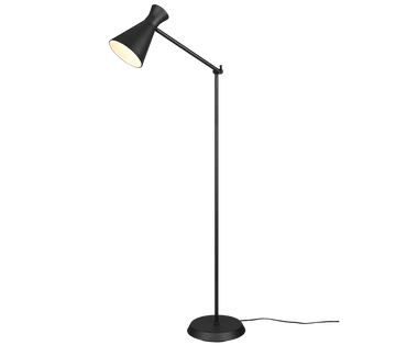 ENZO | Floor lamp | Black mat | Metal