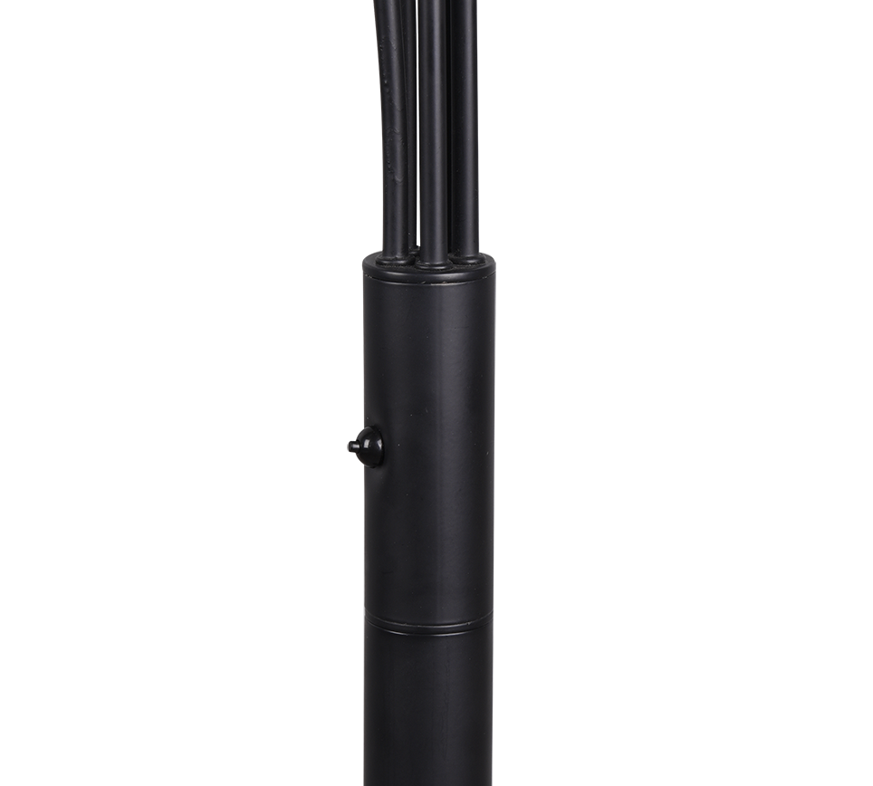 REED | Floor lamp | Black mat | Metal