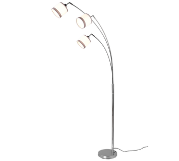 DAVOS | Floor lamp | Chrome | Metal