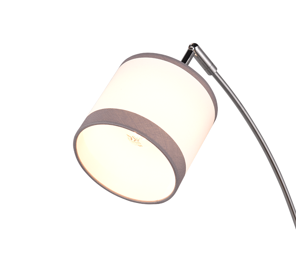 DAVOS | Floor lamp | Chrome | Metal