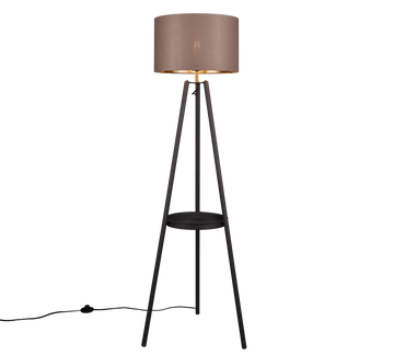 COLETTE | Floor lamp | Black mat | Metal