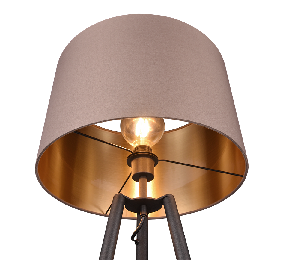 COLETTE | Floor lamp | Black mat | Metal