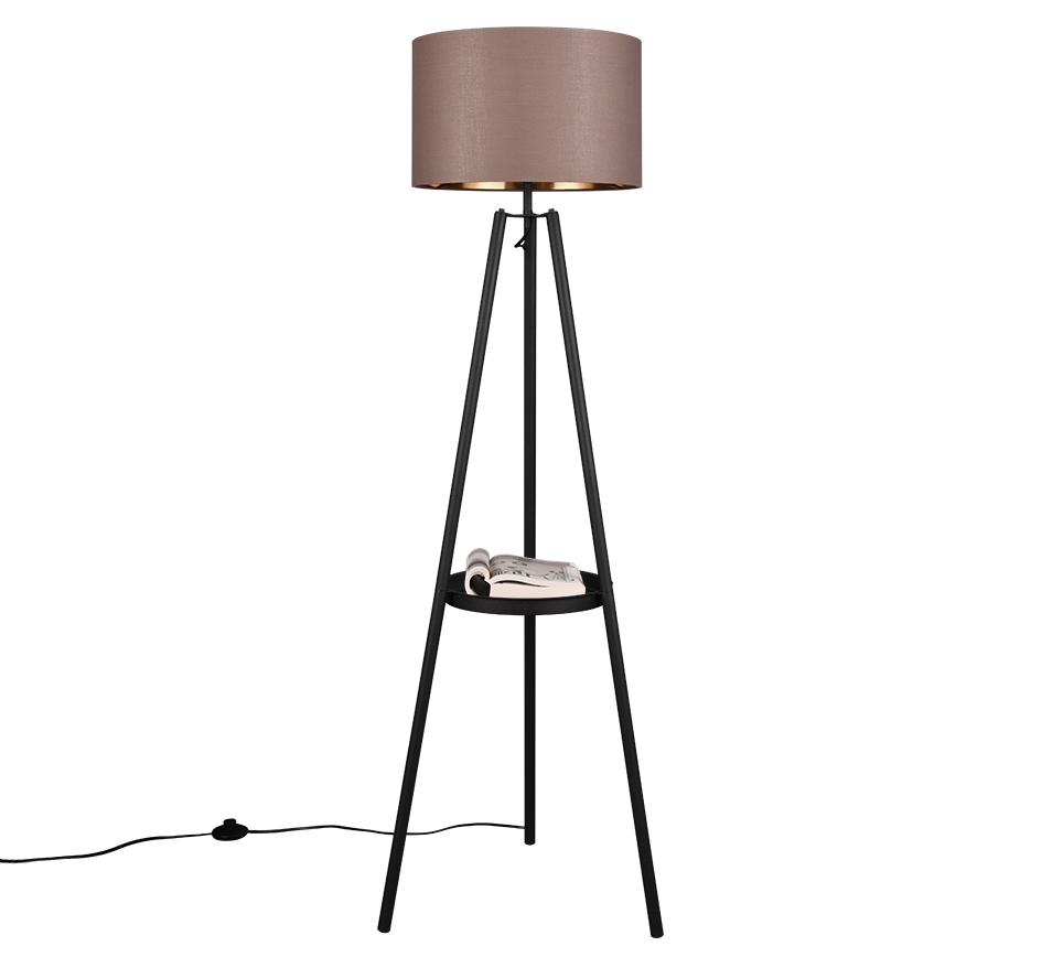 COLETTE | Floor lamp | Black mat | Metal