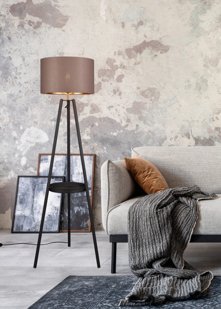 COLETTE | Floor lamp | Black mat | Metal