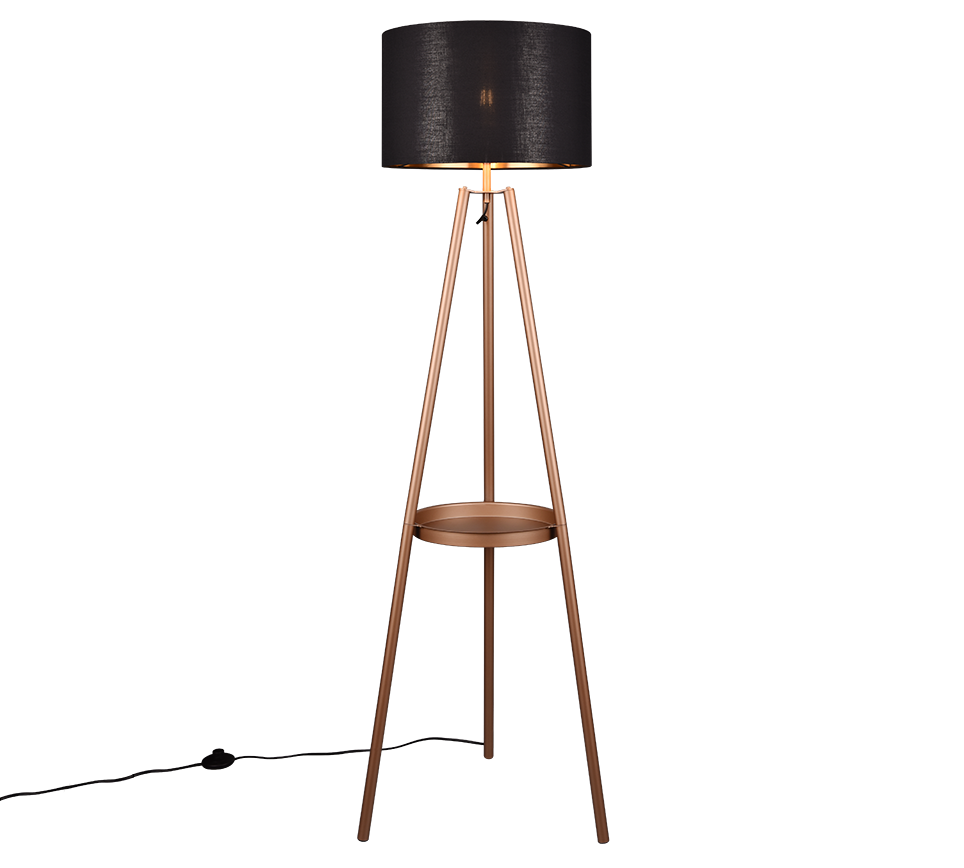 COLETTE | Floor lamp | Coffee | Metal