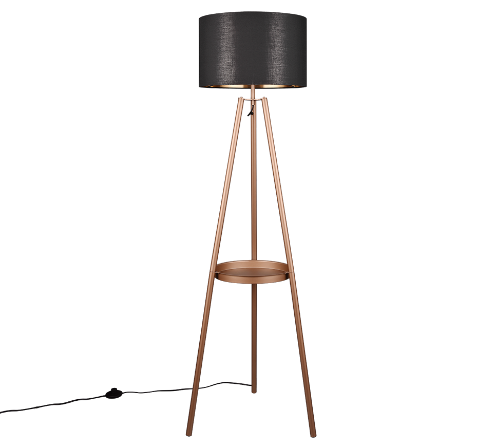 COLETTE | Floor lamp | Coffee | Metal