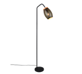 BIDAR | Floor lamp | Schwarz-Gold | Metal