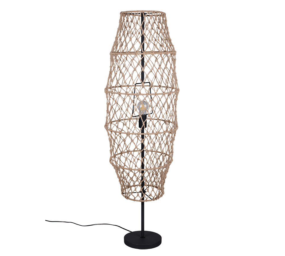HIVE | Floor lamp | Black mat | Metal
