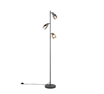 CADIZ | Floor lamp | Black mat | Metal