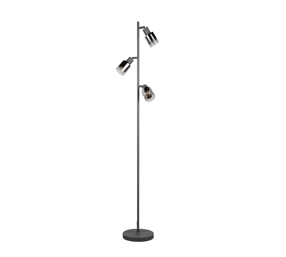 CADIZ | Floor lamp | Black mat | Metal