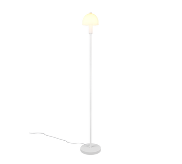 GLENN | Floor lamp | White mat | Metal