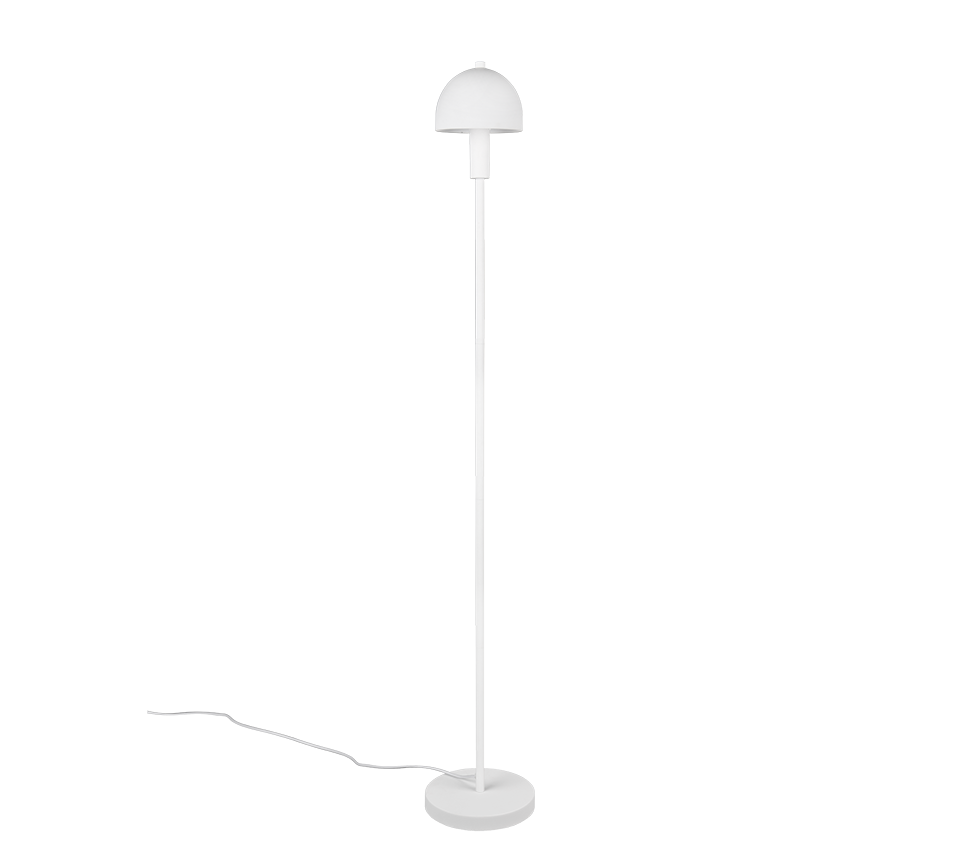 GLENN | Floor lamp | White mat | Metal