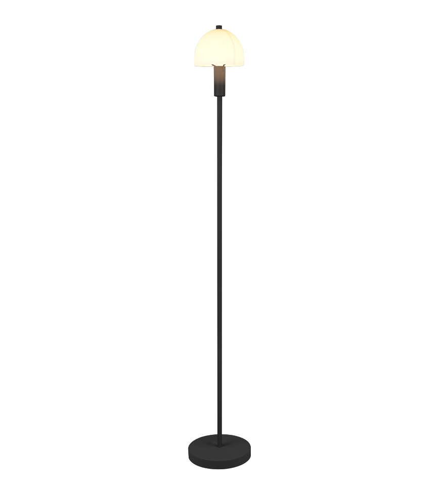 GLENN | Floor lamp | Black mat | Metal