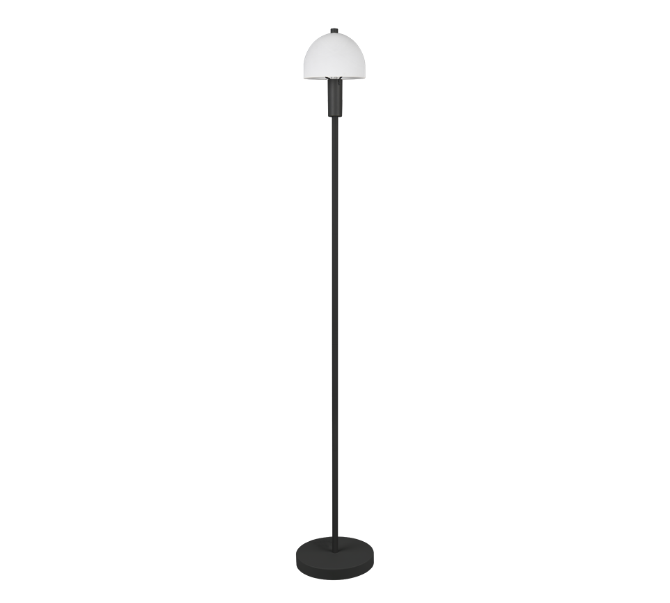 GLENN | Floor lamp | Black mat | Metal