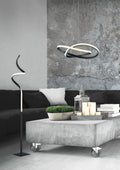 COURSE | Floor lamp | Black mat | Metal