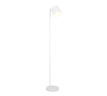 BLAKE | Floor lamp | White mat | Metal