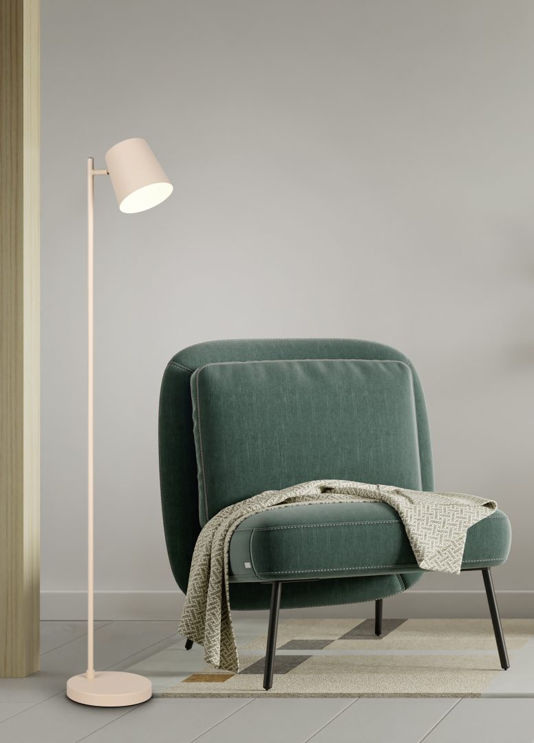 BLAKE | Floor lamp | Sand | Metal