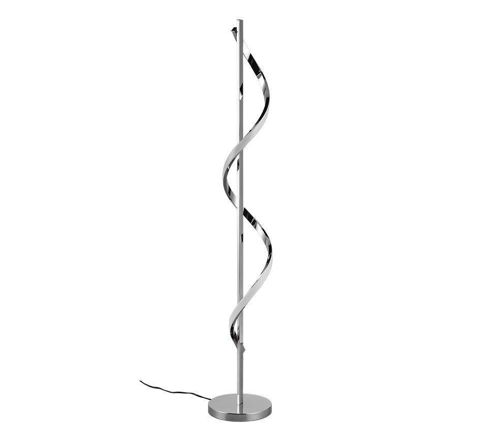 ISABEL | Floor lamp | Chrome | Metal