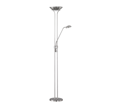 SPOCK | Floor lamp | Nickel mat | Metal