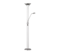 SPOCK | Floor lamp | Nickel mat | Metal