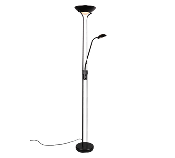 SPOCK | Floor lamp | Black mat | Metal
