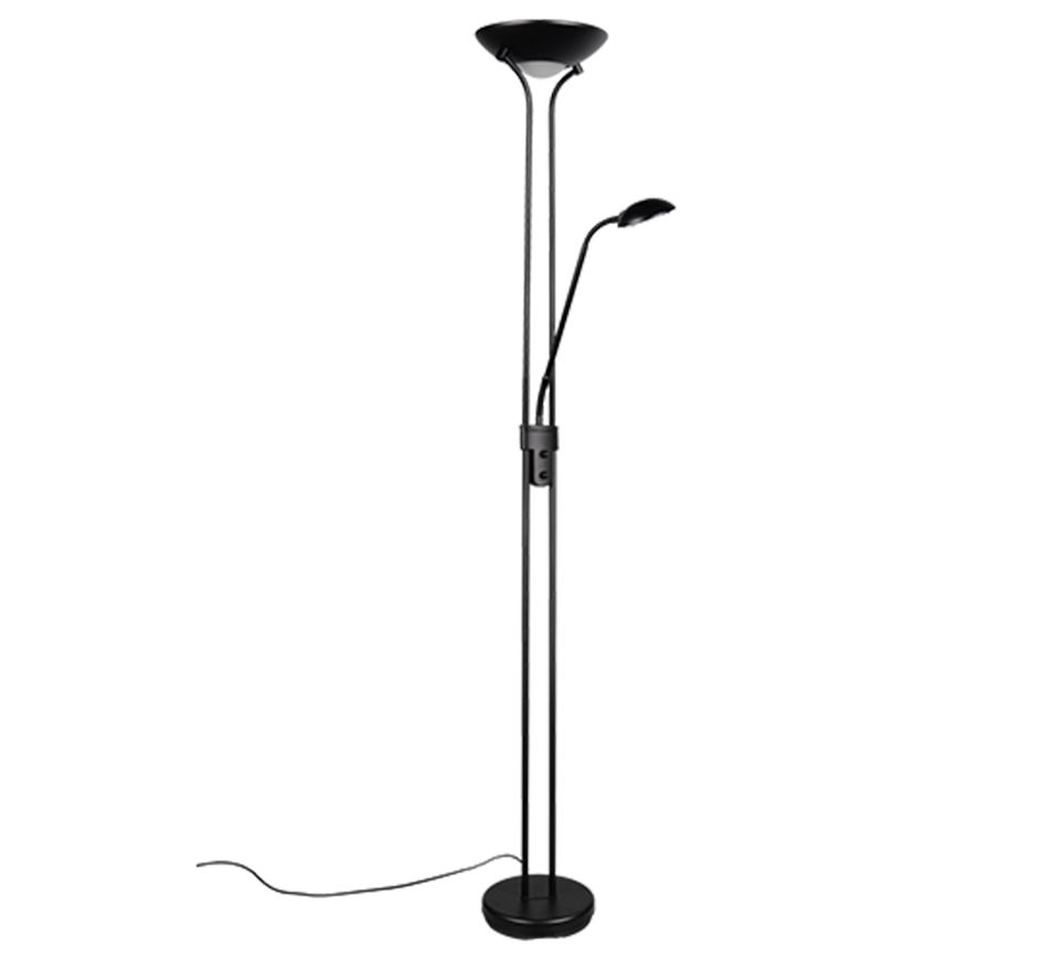 SPOCK | Floor lamp | Black mat | Metal