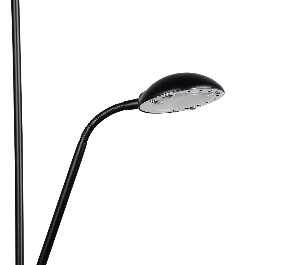 SPOCK | Floor lamp | Black mat | Metal