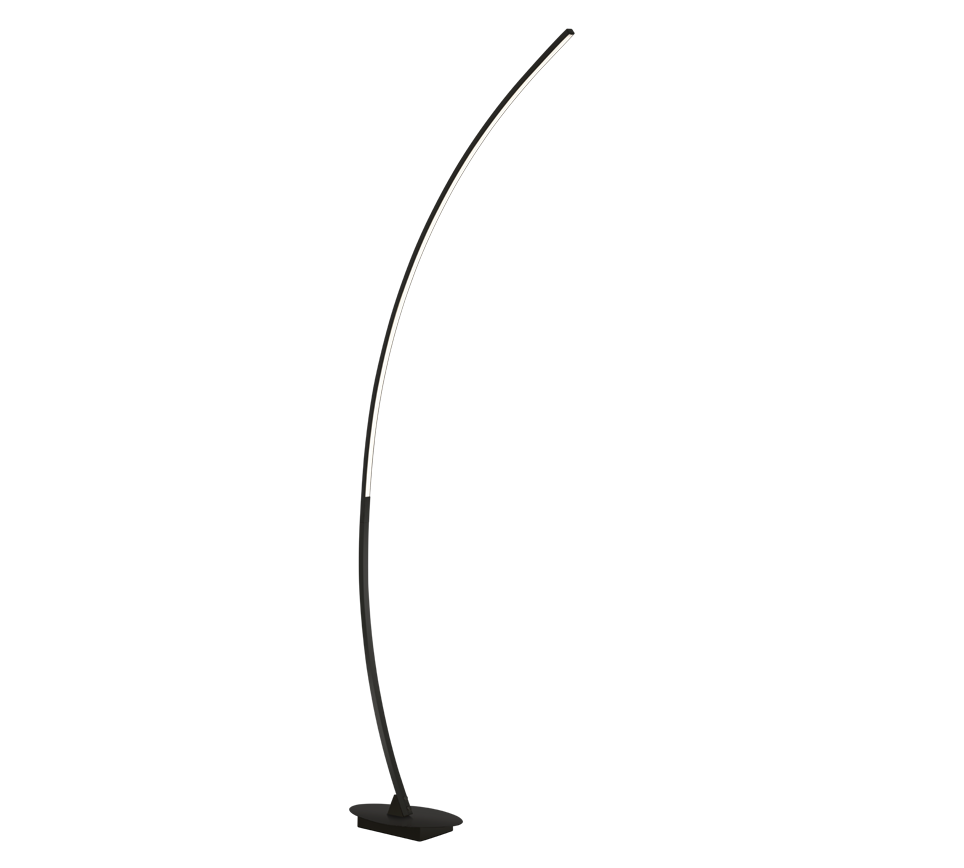 SOLO | Floor lamp | Black mat | Metal