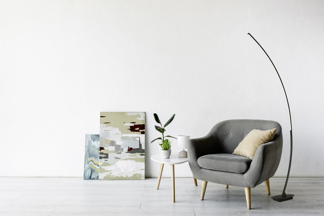 SOLO | Floor lamp | Black mat | Metal