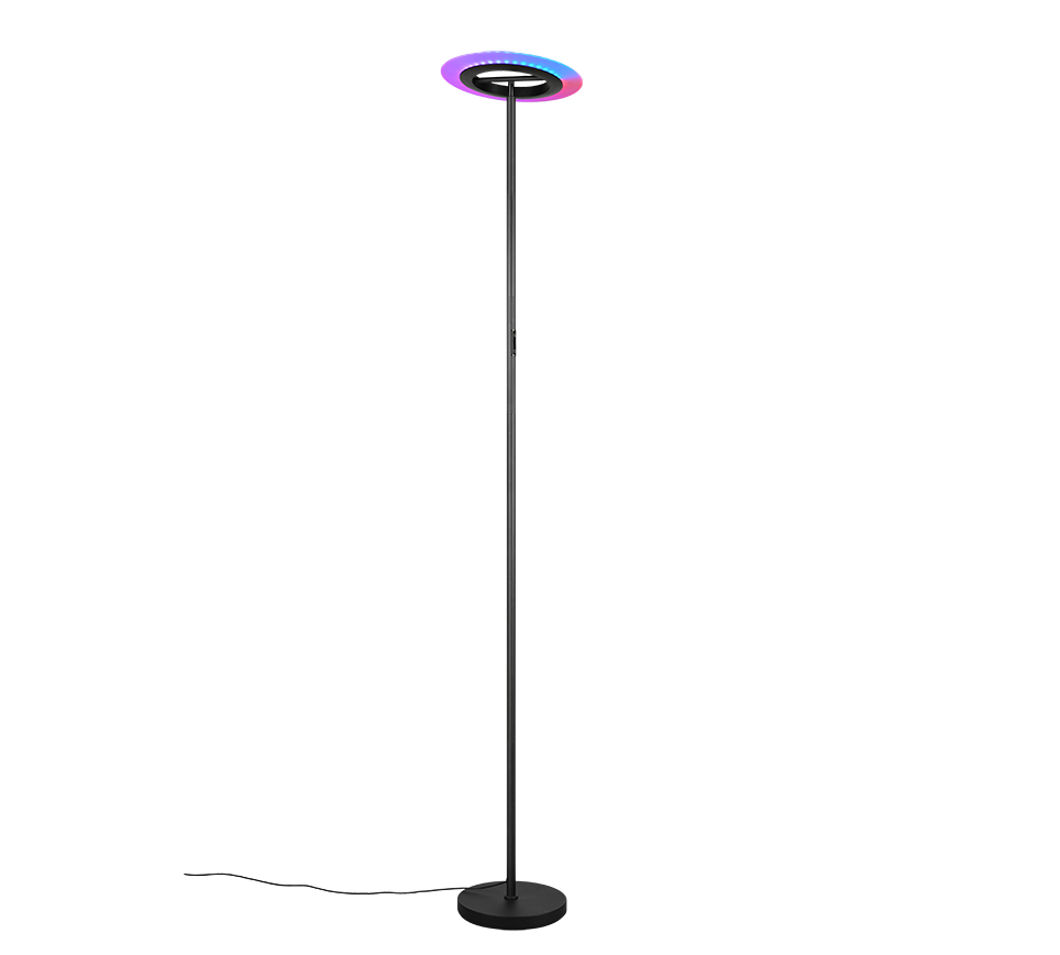 SAMBA | Floor lamp | Black mat | Metal