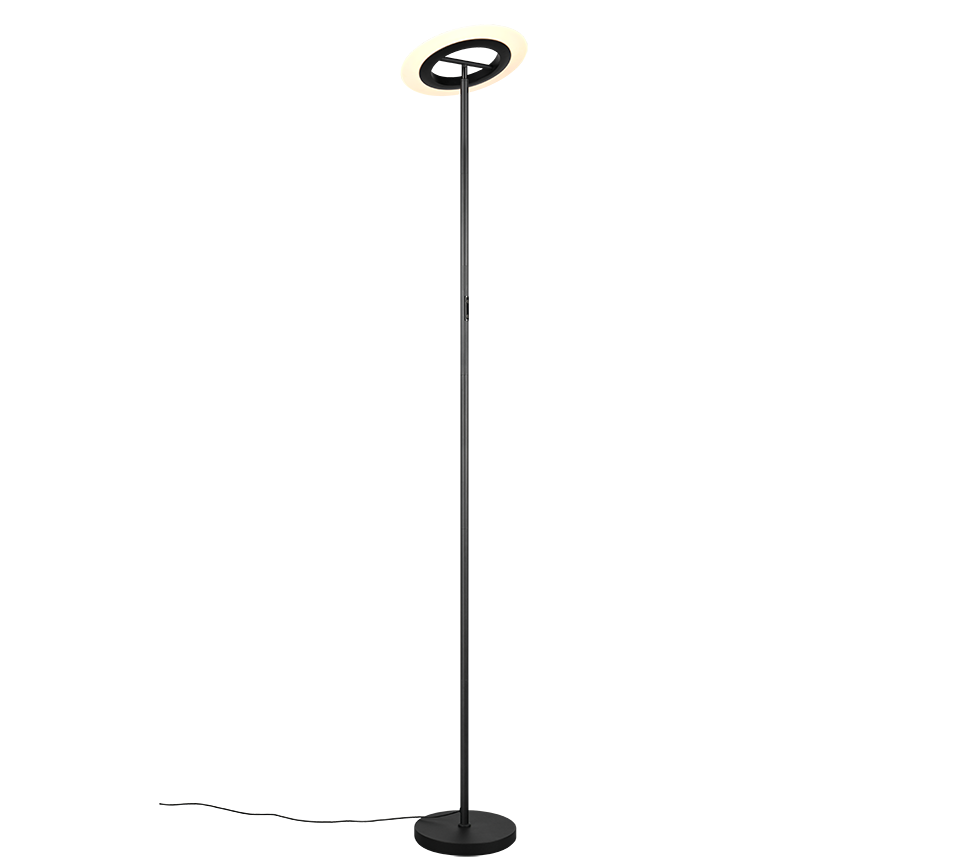 SAMBA | Floor lamp | Black mat | Metal