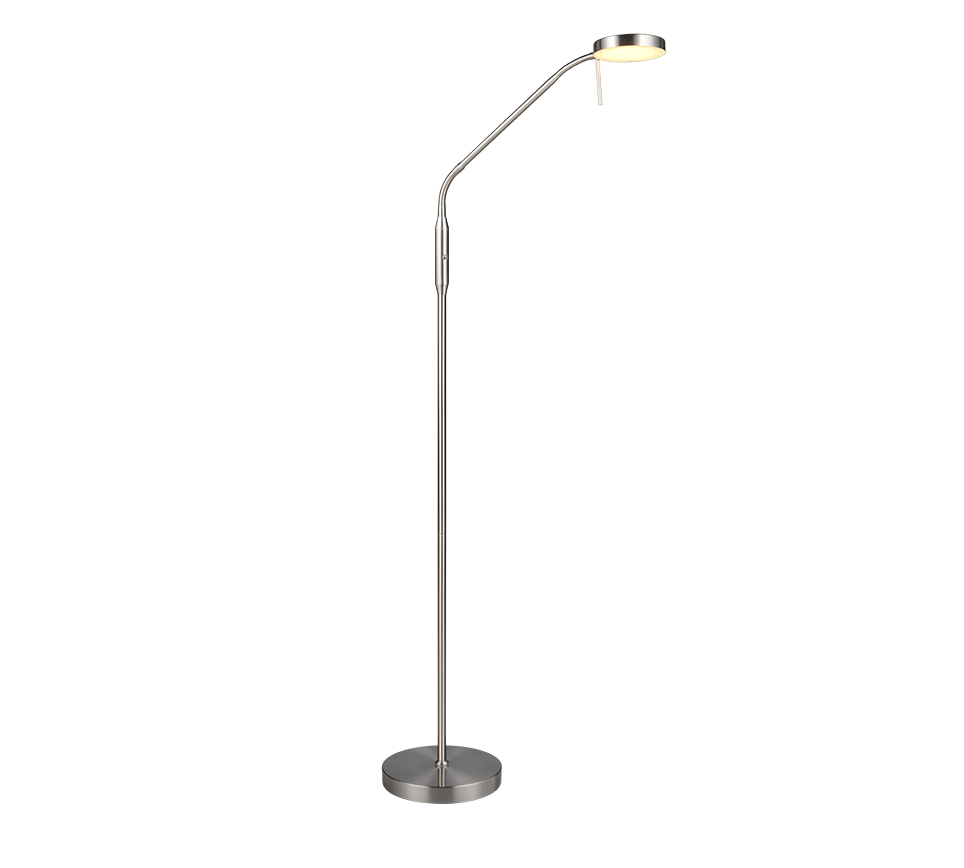 MORENO | Floor lamp | Nickel mat | Metal