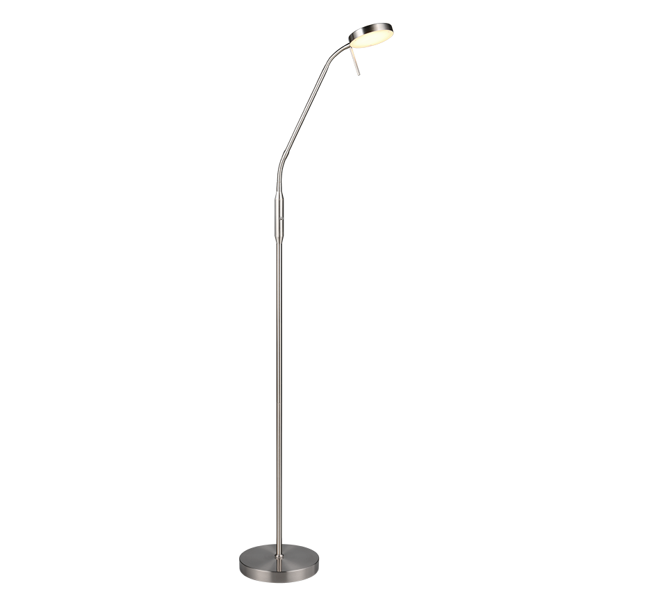 MORENO | Floor lamp | Nickel mat | Metal
