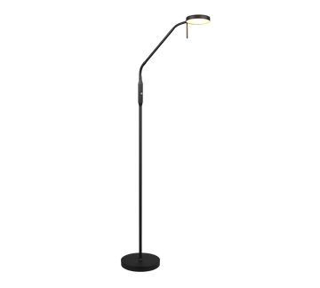 MORENO | Floor lamp | Black mat | Metal