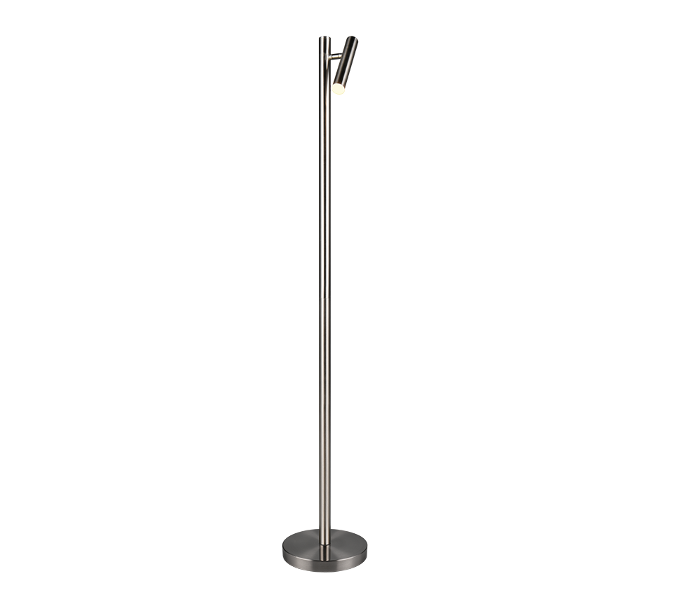 GOMEZ | Floor lamp | Nickel mat | Metal