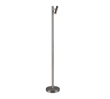GOMEZ | Floor lamp | Nickel mat | Metal