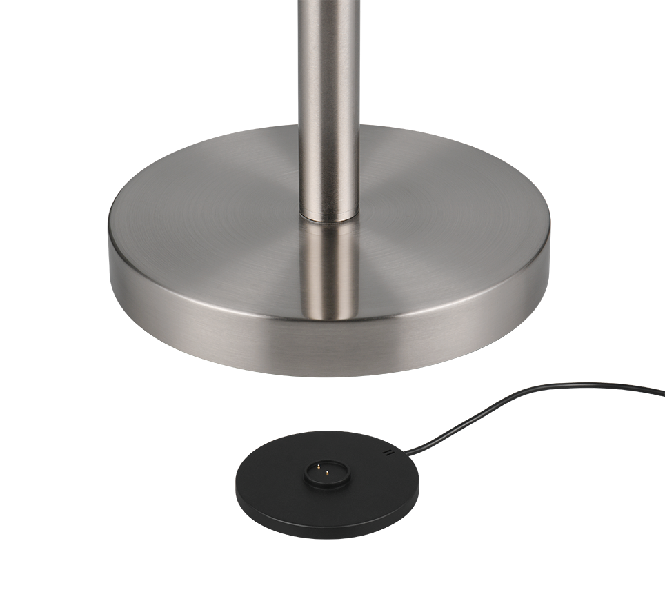 GOMEZ | Floor lamp | Nickel mat | Metal