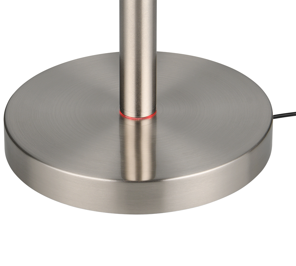GOMEZ | Floor lamp | Nickel mat | Metal