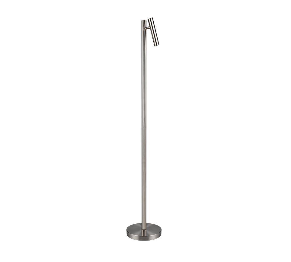 GOMEZ | Floor lamp | Nickel mat | Metal