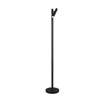 GOMEZ | Floor lamp | Black mat | Metal