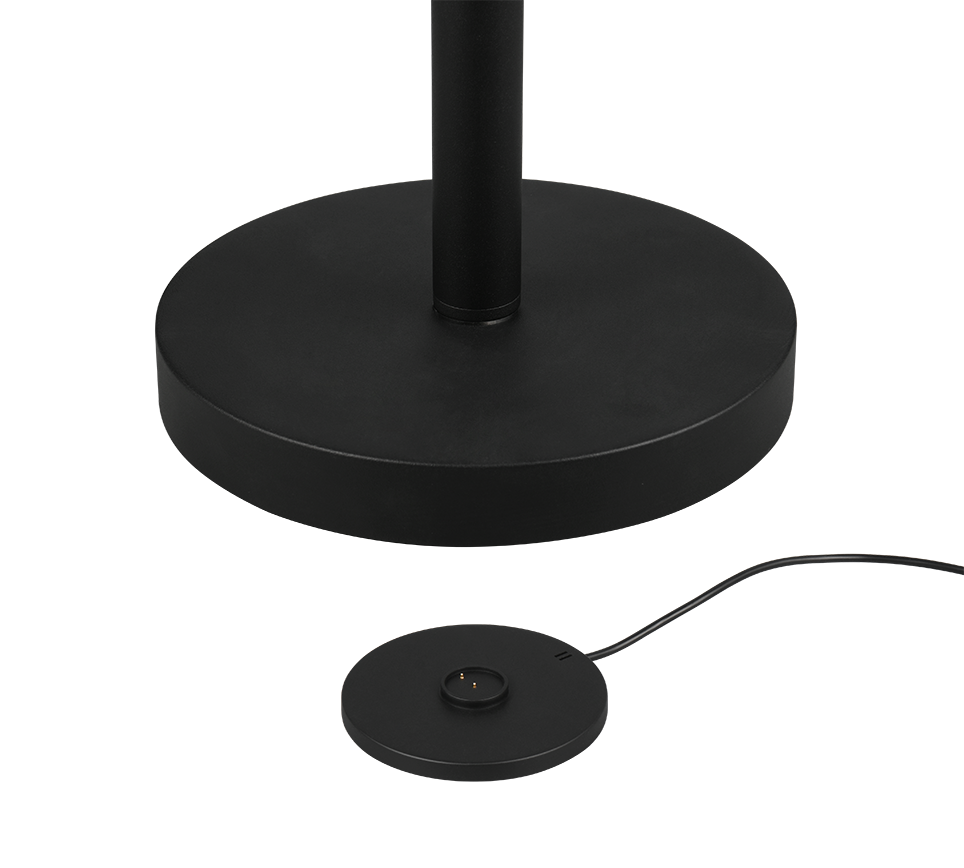 GOMEZ | Floor lamp | Black mat | Metal