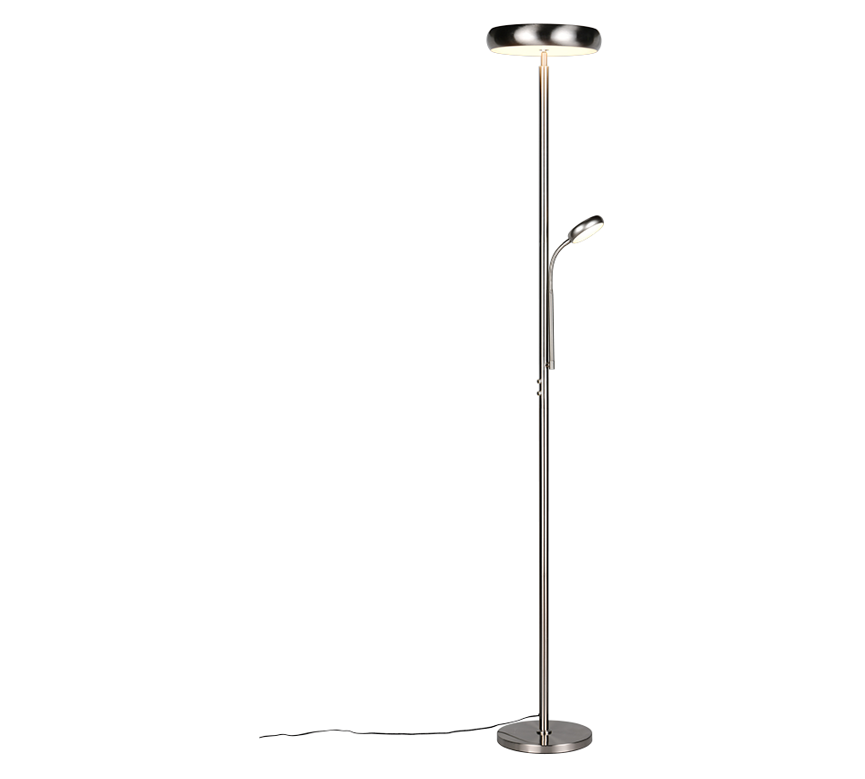 PALERMO | Floor lamp | Nickel mat | Metal