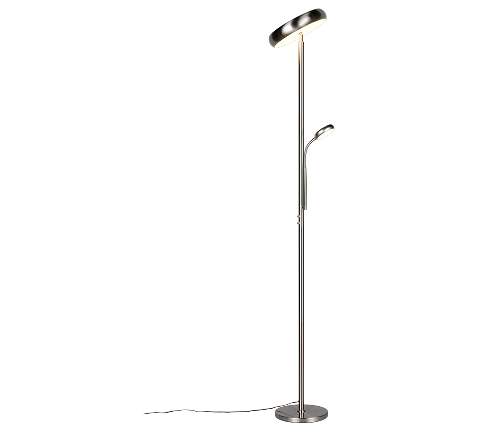 PALERMO | Floor lamp | Nickel mat | Metal