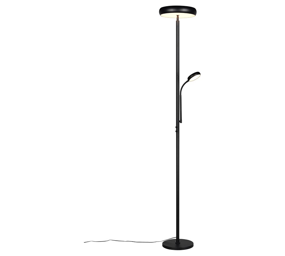 PALERMO | Floor lamp | Black mat | Metal