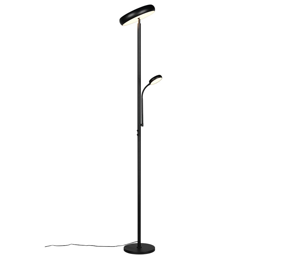 PALERMO | Floor lamp | Black mat | Metal