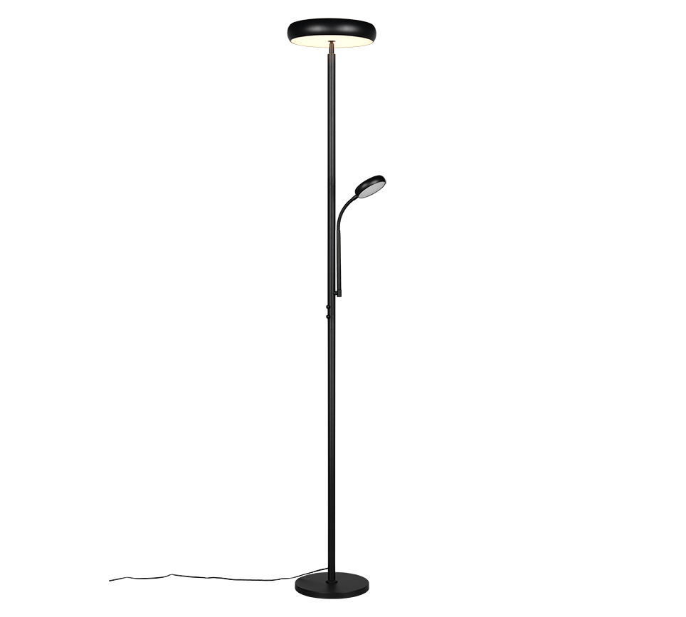 PALERMO | Floor lamp | Black mat | Metal