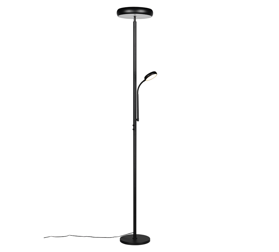 PALERMO | Floor lamp | Black mat | Metal
