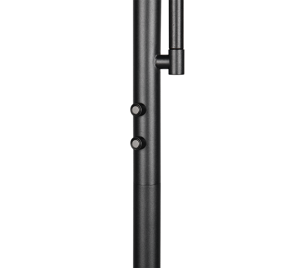 PALERMO | Floor lamp | Black mat | Metal