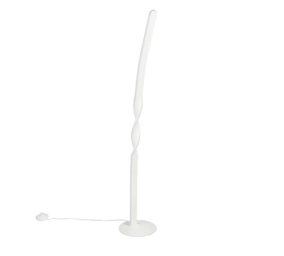GINKO | Floor lamp | White mat | Metal